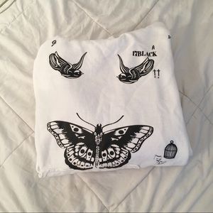 my treasured harry styles tattoo hoodie